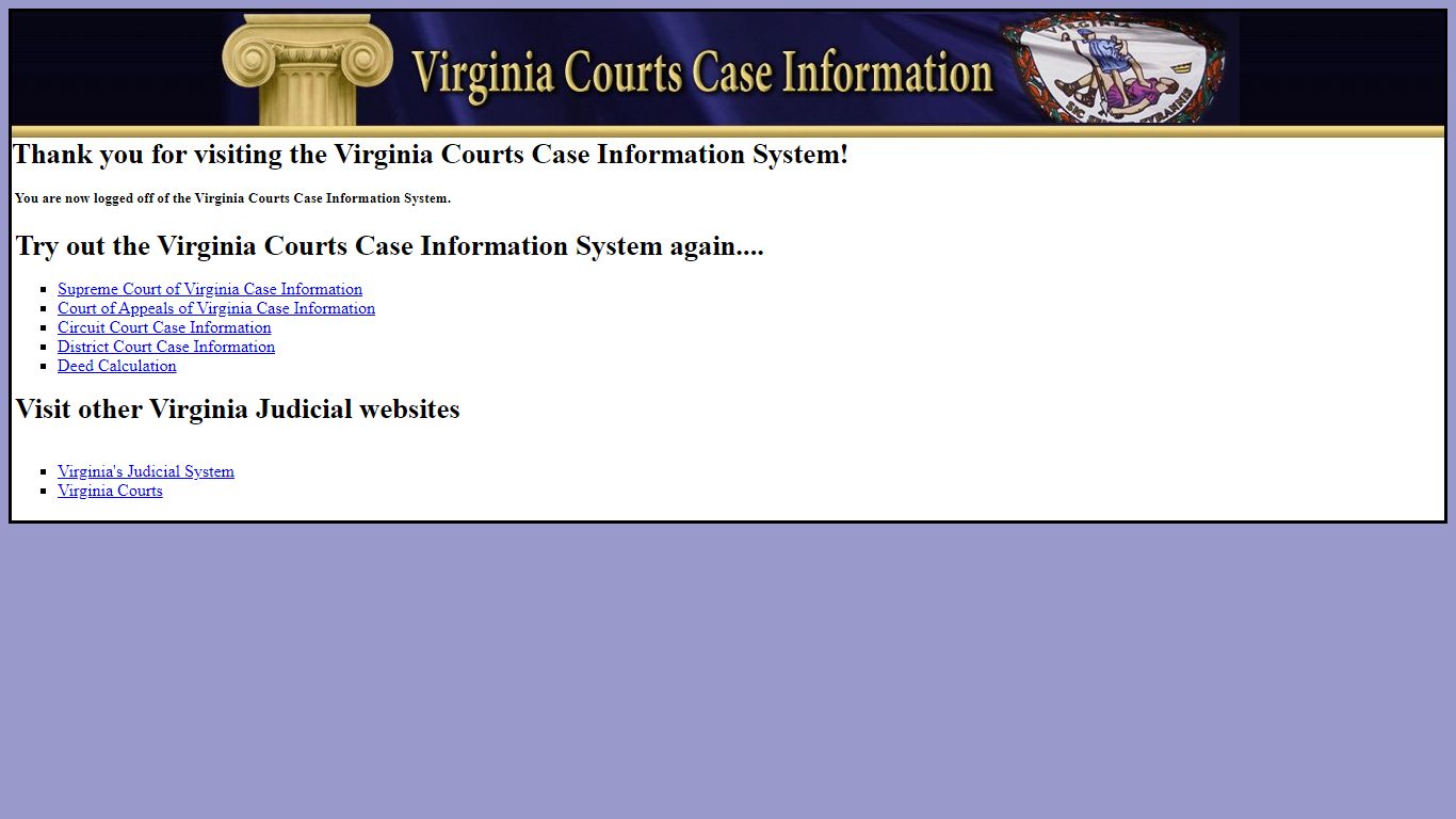 Virginia Courts Case Information - wasdmz2.courts.state.va.us